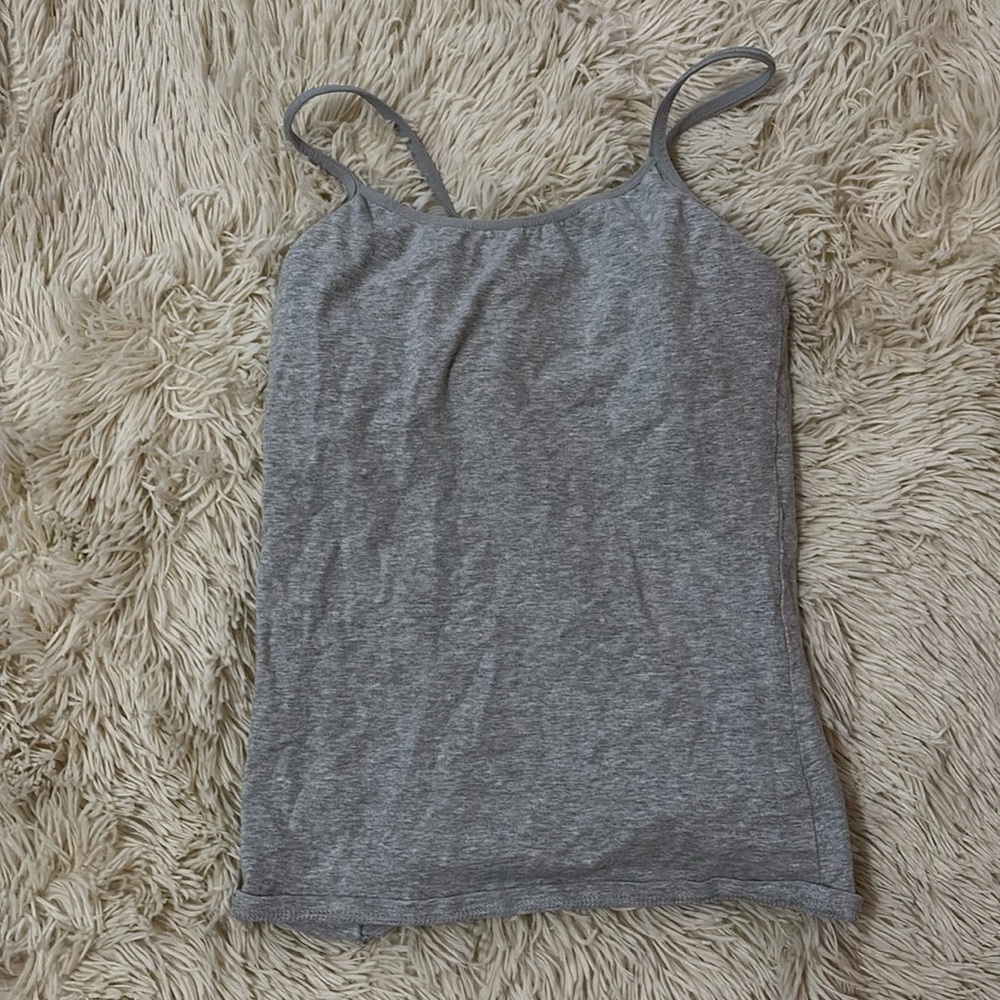 Gray undershirt with bra
